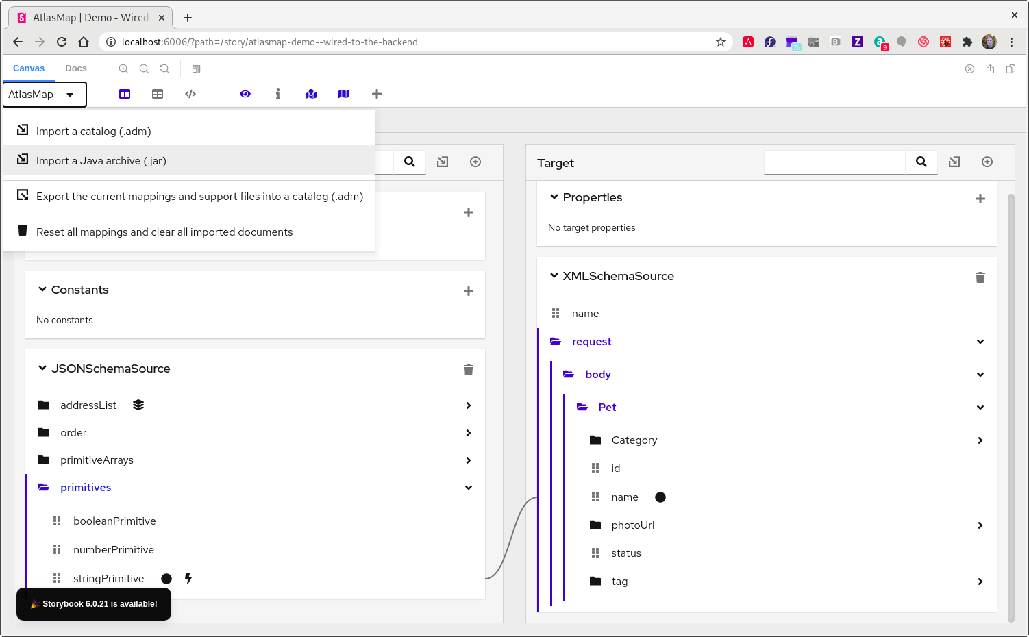Import a Java archive
