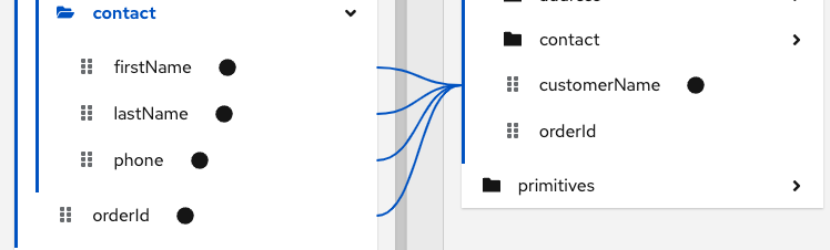 lastName + firstName